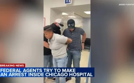 Chicago Immigration Update Alderperson Claims Federal Agents Handcuffed Her at Humboldt Park Health