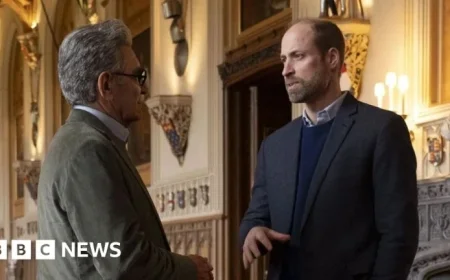 Prince William vows to transform the monarchy in conversation with Eugene Levy when he becomes king