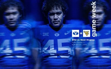 BYU Football Prepares for Thrilling Showdown Against West Virginia This Week