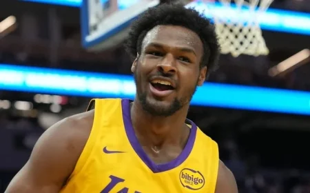 Bronny James Emerges as the Lakers Key Player in This Preseason
