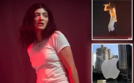 Lorde Removed from Apple Music in Israel Following Controversial ‘Free Palestine’ Statement at NYC Concert