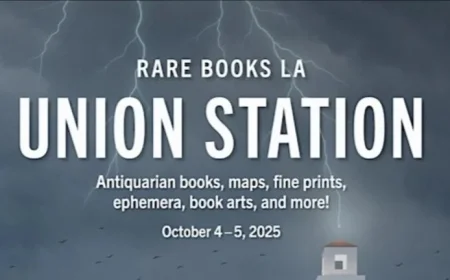 Experience the 2025 Rare Books LA Fair Celebrating Oscar Winner Guillermo Del Toro at Union Station