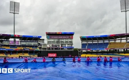 Australia vs Sri Lanka ICC Women’s Cricket World Cup 2025 Match in Colombo Canceled Due to Rain