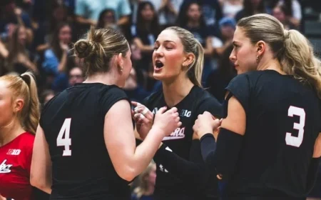 Nebraska Volleyball Crushes Penn State in Dominant Sweep