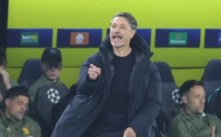 BVB Lineup Announced Kovac Benches Bellingham Again