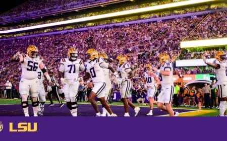 LSU vs South Carolina Set for Exciting Night Showdown at Tiger Stadium