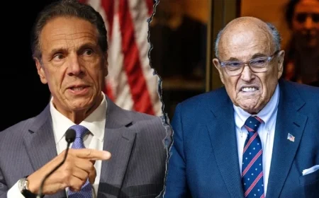 Giuliani Supporters Abandon GOP’s Sliwa to Endorse Cuomo in NYC Mayoral Race