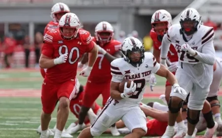 Texas Tech vs Houston Game: Channel, TV Schedule, and Start Time for Week 6 Matchup