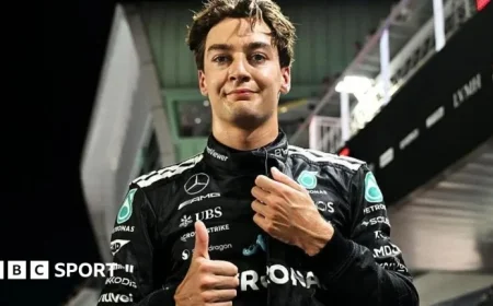 George Russell Secures Pole Position at Marina Bay Overtaking Max Verstappen in Singapore Grand Prix