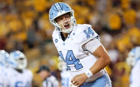 UNC calls on quarterback Johnson as Lopez is sidelined