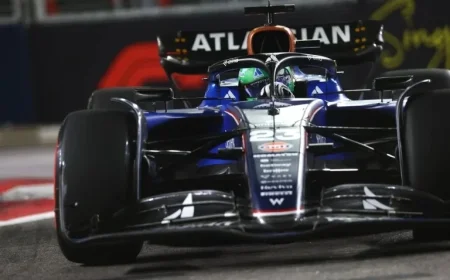 Williams team disqualified from Singapore Grand Prix qualifying session in F1 shakeup