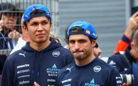 Williams F1 Drivers Disqualified from Singapore GP Qualifying Due to Technical Breaches