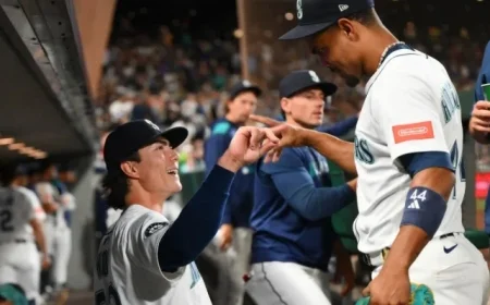 Seattle Mariners ALDS Roster Update: Bryan Woo Excluded, Ben Williamson In, Josh Naylor’s Status Uncertain