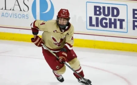 Boston College Men’s Hockey Falls to Quinnipiac 4-3 in Season Opener Thriller