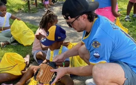 How Brewers Star Sal Frelick’s Home Life Inspires His Passion for Community Service by Lori Nickel