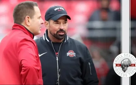 Indiana Surpasses Penn State in FPI and SP Plus, Rick Neuheisel Praises Julian Sayin, and Ryan Day Highlights Aaron Scott Jr.’s Playing Time Boost