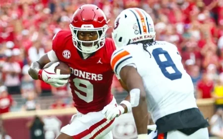 Latest on Keontez Lewis Injury: Oklahoma WR Stretchered Off Field Against Kent State