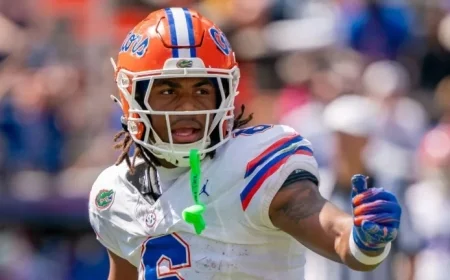 Florida Freshman WR Wilson Set to Make Debut Against Texas