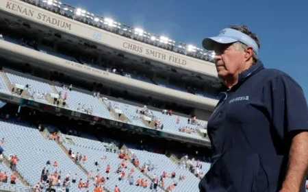 Bill Belichick Remains Steadfast as UNC Struggles Persist