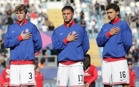 USA Concludes Group E Play with Showdown Against South Africa