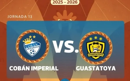 Live Coverage: Cobán Imperial vs Guastatoya in Apertura 2025 Matchday 13 Showdown