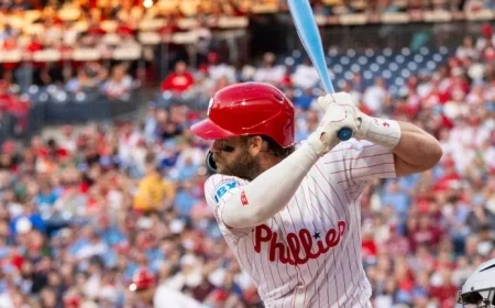 Phillies Star Bryce Harper Celebrates Birth of Fourth Child Just Before NLDS Opener