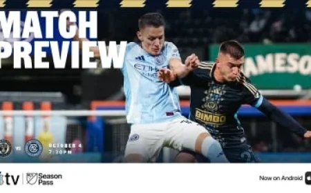 Philadelphia Union Set to Face NYCFC in Crucial Final Regular Season Home Match