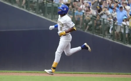 MRI Scan Conducted on Jackson Chourio Amid Hamstring Injury Concerns