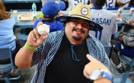 Discover the Dodgers Fan Who Caught Teoscar Hernández’s Home Run in a Perfectly Timed Moment