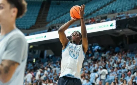 Lucas Shares Immediate Reactions to Blue-White Game at UNC Athletics