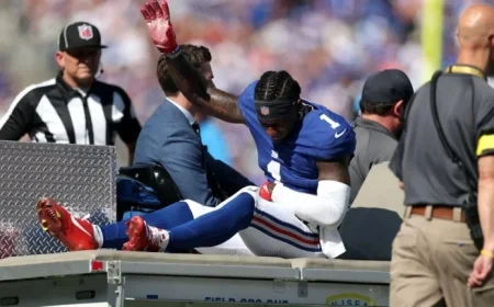 Malik Nabers Injury Sparks Renewed Concerns About MetLife Stadium Conditions