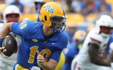 Pitt Switches Up Quarterback Lineup: Mason Heintschel to Start Against Boston College Replacing Eli Holstein