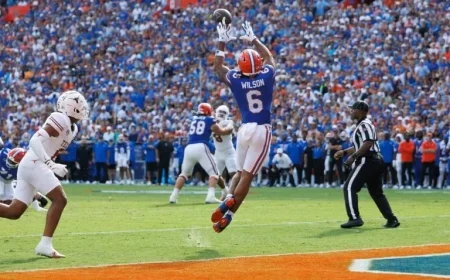 Gators Dominate as Florida Upsets No. 9 Texas Longhorns 29-21 Shutting Down Arch Manning