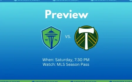 Sounders vs Timbers Ultimate Guide Everything You Need to Know