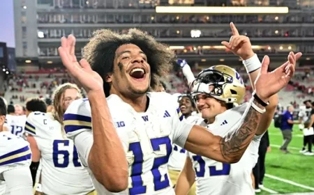 UW Huskies Rally from 20-Point Deficit to Defeat Maryland in Stunning First Loss
