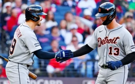 Dingler HR Powers Tigers’ Turnaround Victory Over Guardians