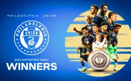 Philadelphia Union Clinch the 2025 Supporters’ Shield Title