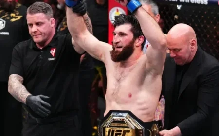 Magomed Ankalaev Targets Carlos Ulberg After UFC 320 Victory Over Jiri Prochazka and Khalil Rountree