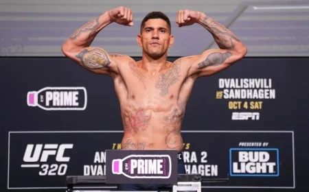 Alex Pereira shocks with massive weight gain following intense 30-pound cut just weeks before UFC 320 showdown