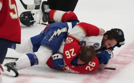 Panthers vs Lightning Preseason Finale: A Whopping 312 Penalty Minutes and 16 Ejections