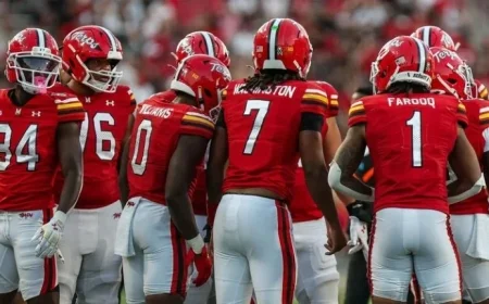 Washington Stages Dramatic Late Comeback to Secure 24-20 Victory Against Maryland