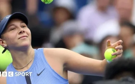 Anisimova Dominates Gauff in China Open Semifinals Thriller