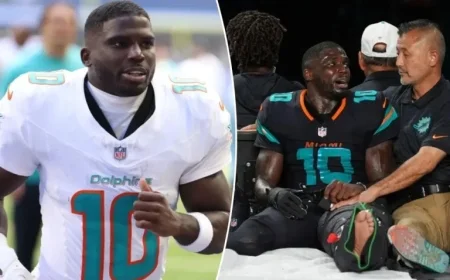 Tyreek Hill’s Future with Dolphins in Doubt After Devastating Injury
