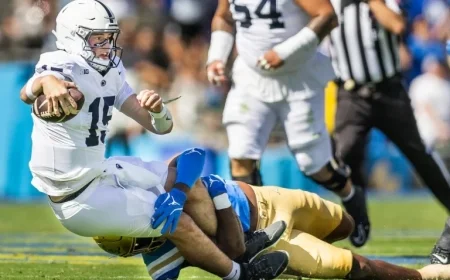 Penn State Fans Discuss Franklin’s Contract After UCLA Defeat Considering Loan to Buy Him Out
