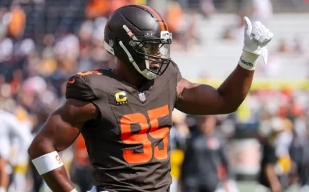 Myles Garrett Nears Historic Milestone with Two Sacks Shy of Record Before Age 30