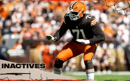 Cleveland Browns reveal inactives list for Week 5 clash against Minnesota Vikings