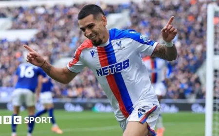 Premier League Update: Crystal Palace Surpasses Everton, Wolves and Aston Villa in Standings