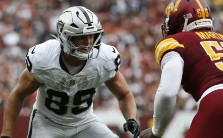 Brock Bowers Faces PCL Injury and Bone Bruise Challenges Report Reveals