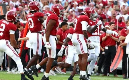 Alabama capitalizes on Vanderbilt’s errors to seek revenge for 2024 upset