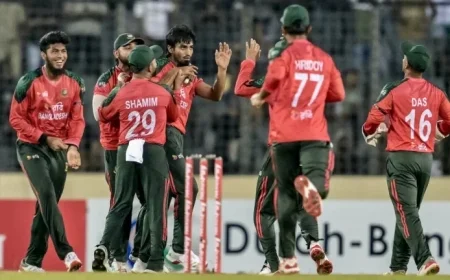 Bangladesh Chooses to Bowl First in Third T20I as Afghanistan Debuts Bashir Ahmad